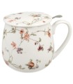 Taza Safa de porcelana - 0,40 L con filtro y tapa