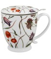 Taza Meadow de porcelana - 0,50 L con filtro y tapa